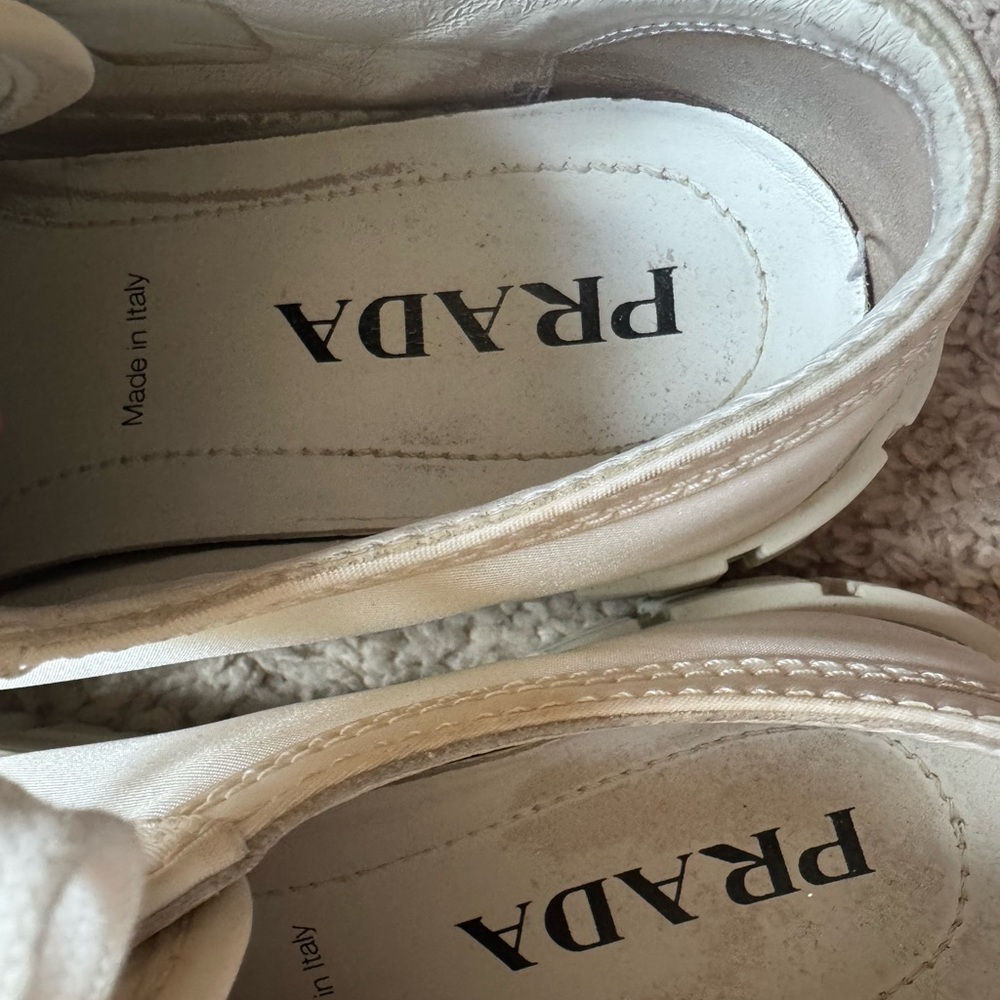 Prada Double Wheel Platform Sneakers - image 3